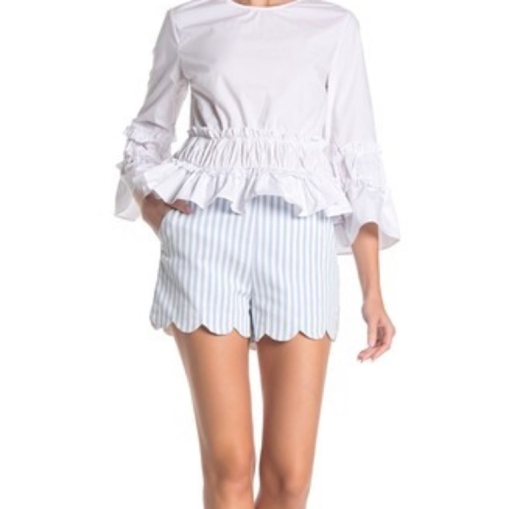 English Factory Scalloped Shorts